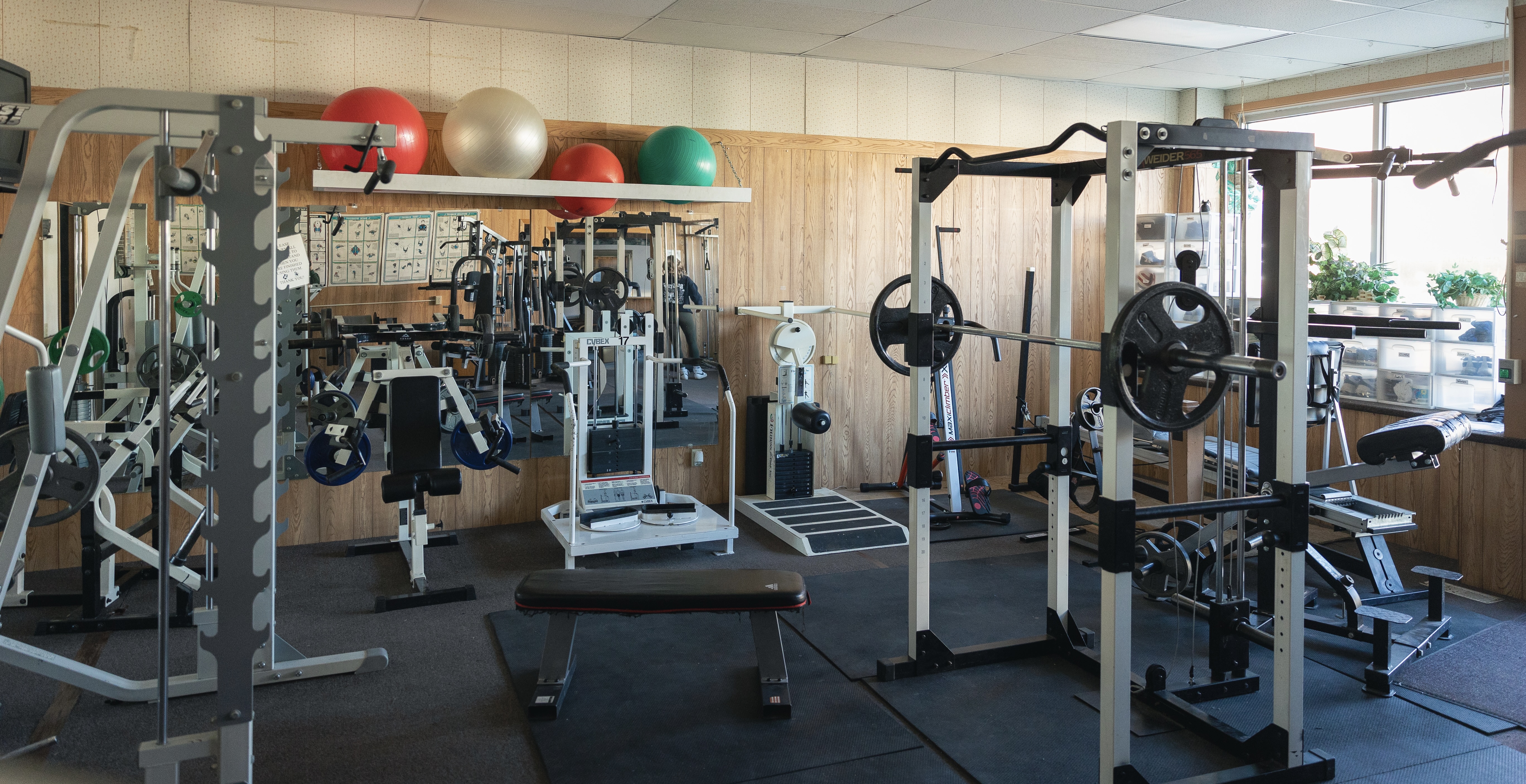 image of Poissants workout equipment