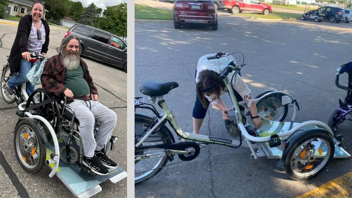 Bike for residents to ride around town