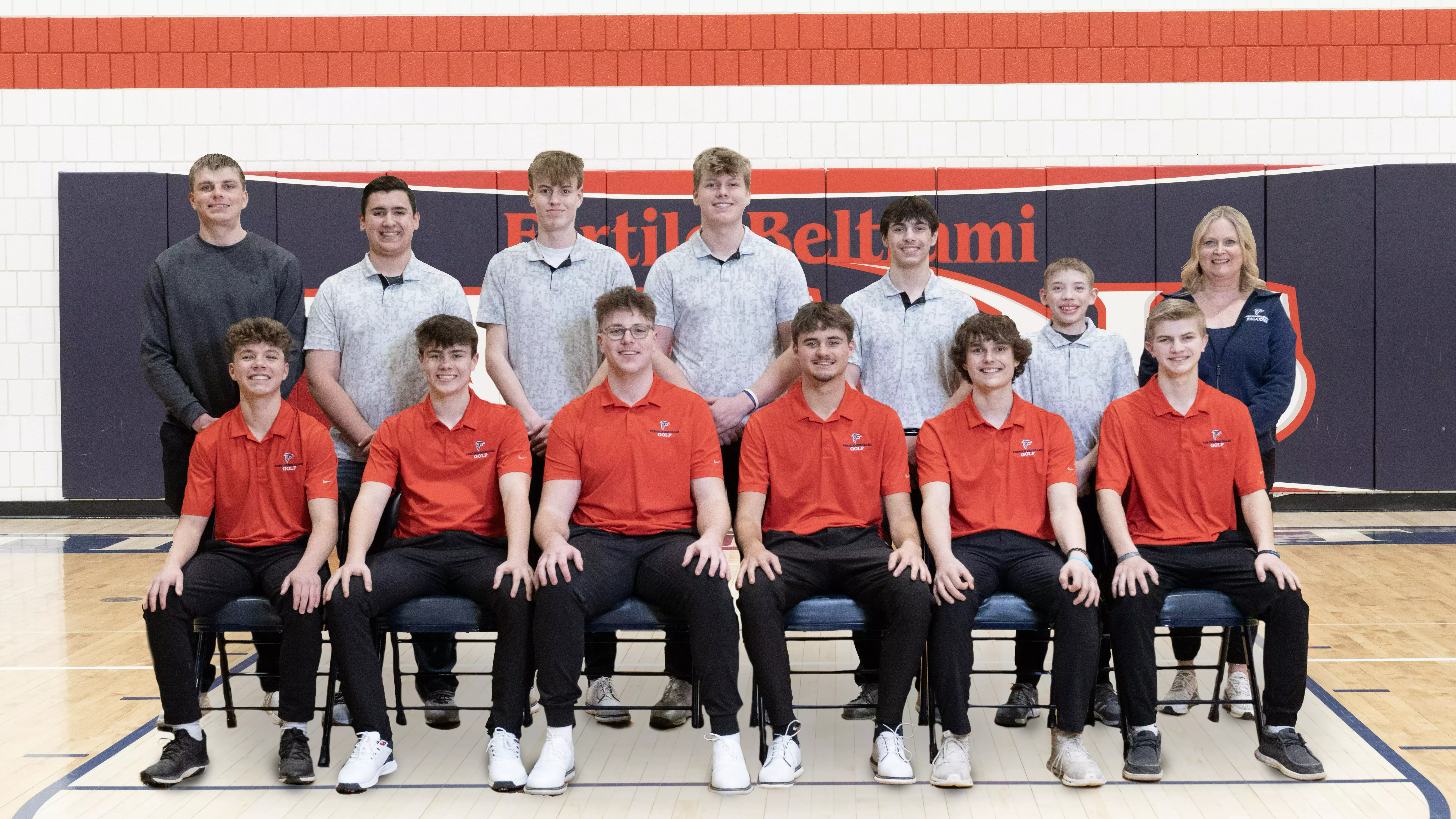 Fertile-Beltrami golf team photo