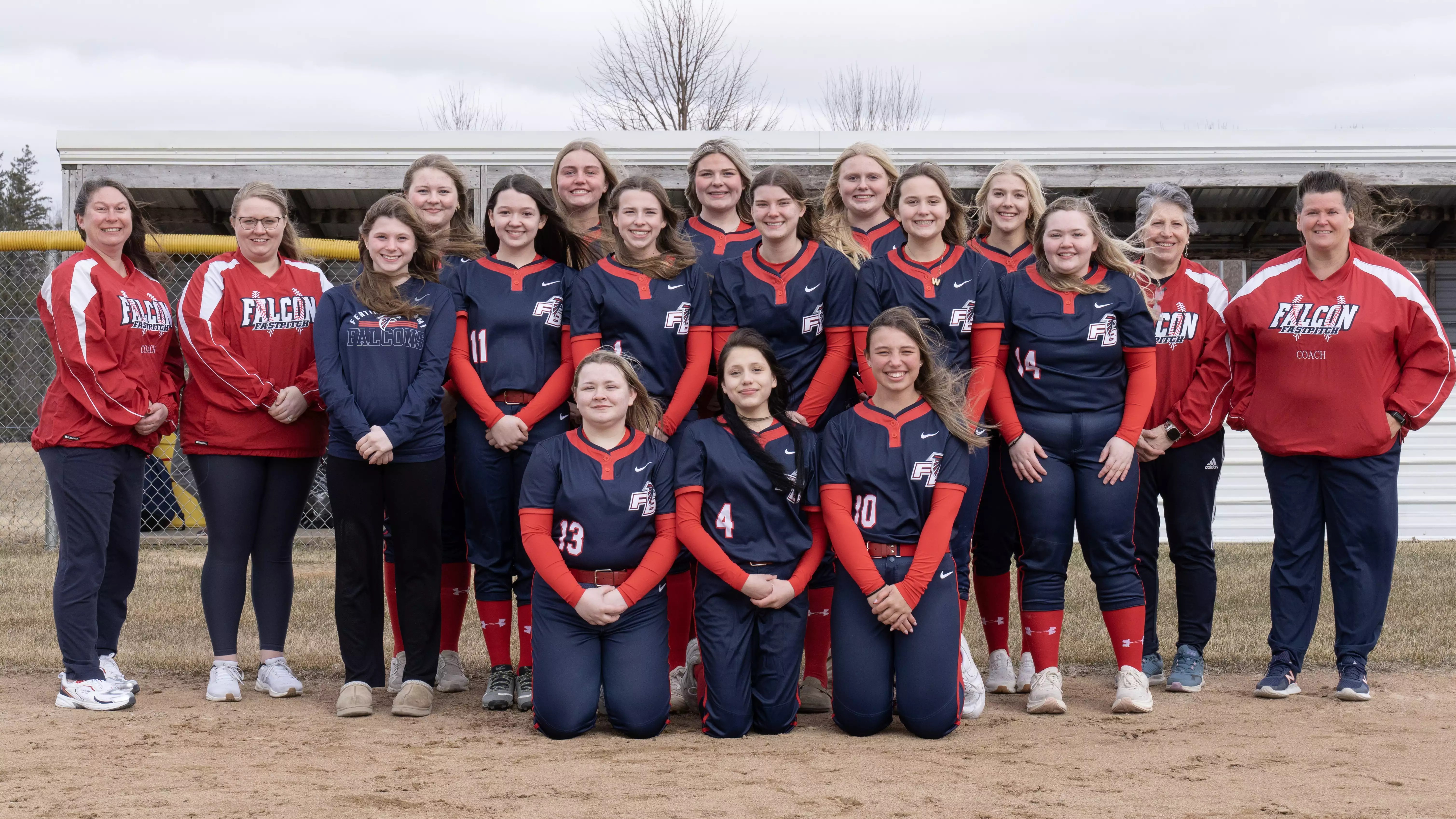 Fertile-Beltrami softball team photo